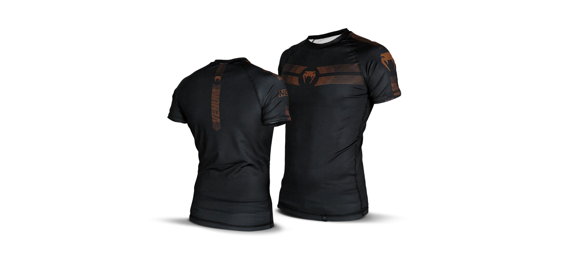 Rashguard Venum Nogi 4.0 Manga Curta Preta